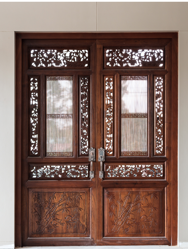 Custom Carved Doors