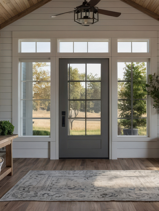 High-View Storm Doors