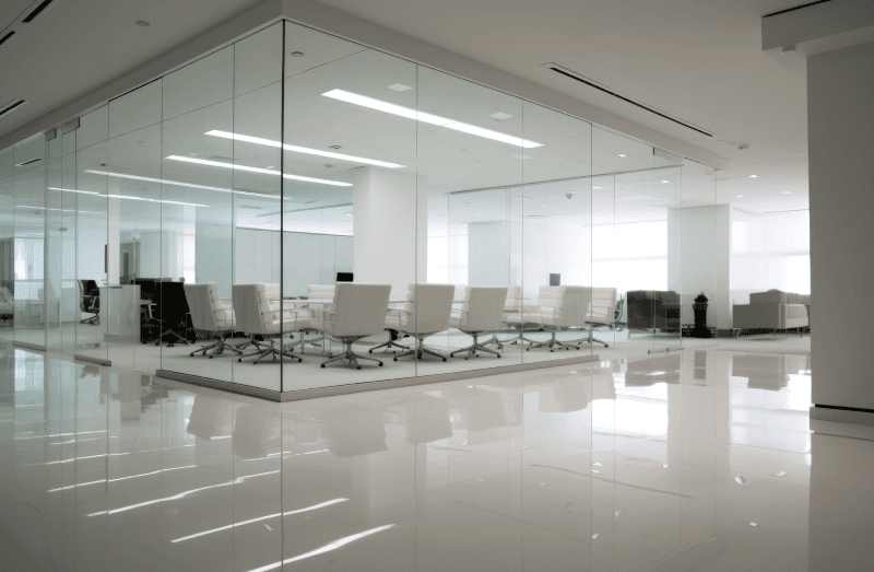 Frameless Glass Partitions NYC