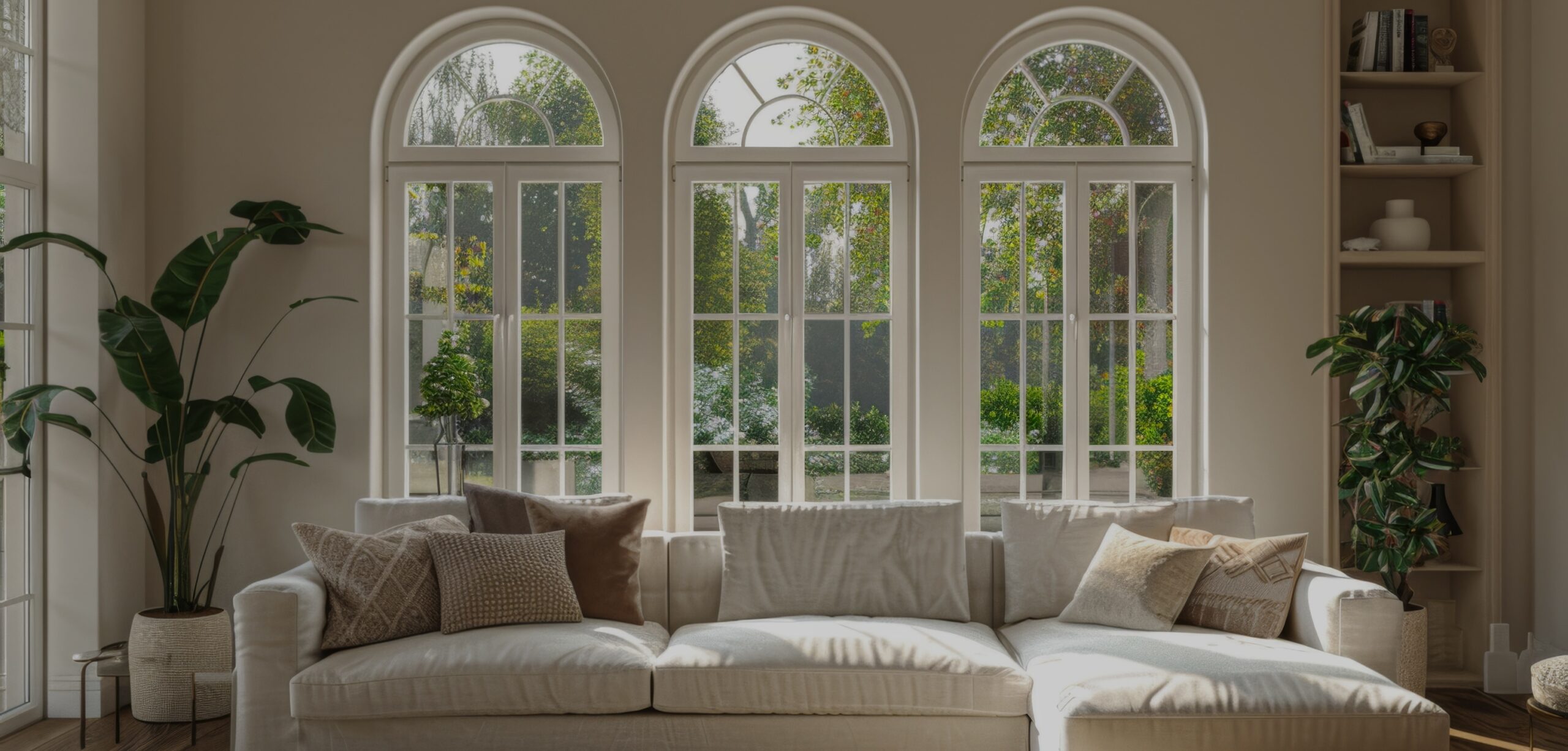 arched window