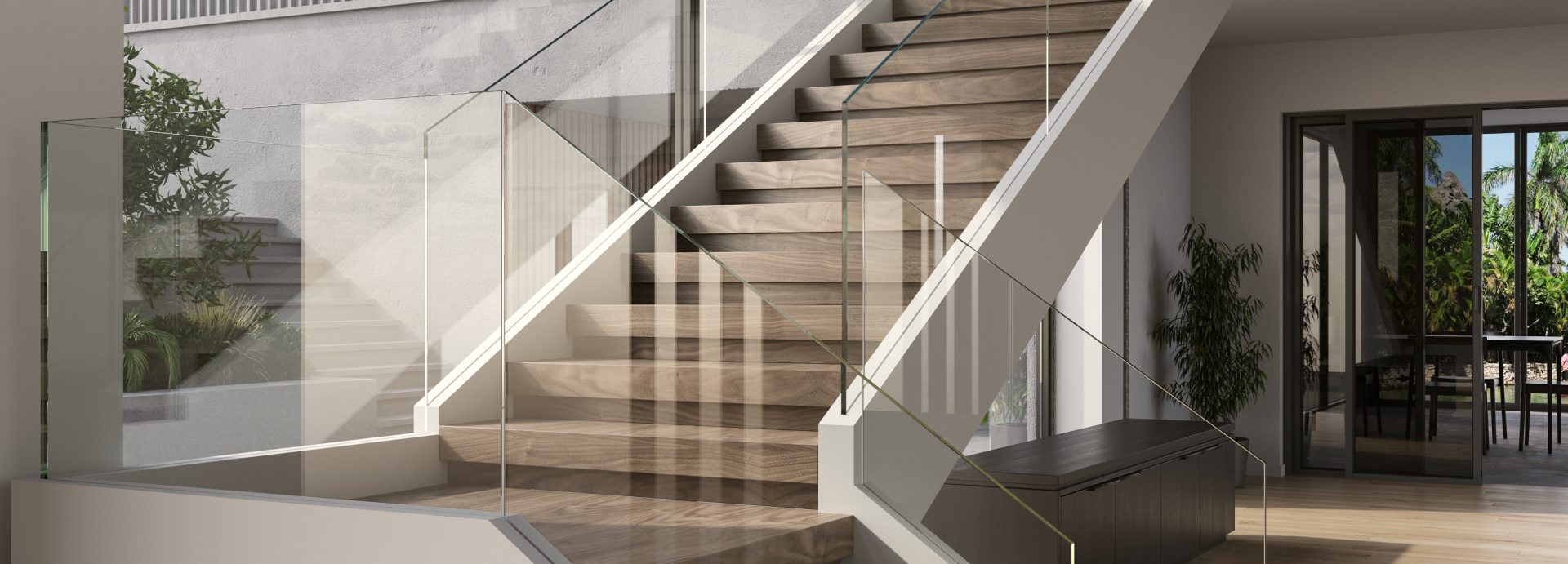 GLASS RAILINGS & STAIRCASES