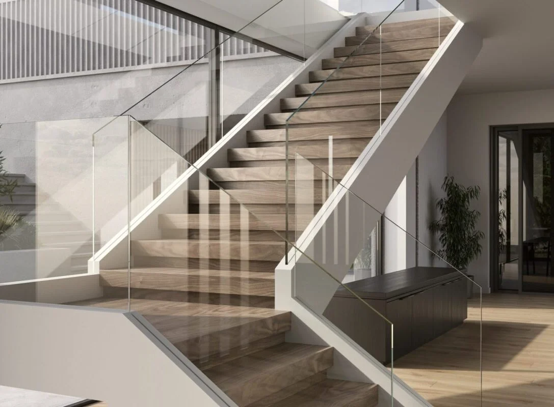 GLASS RAILINGS & STAIRCASES