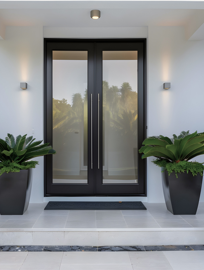 Double Entry Doors